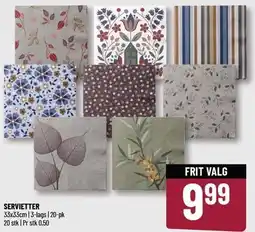 Løvbjerg SERVIETTER tilbud