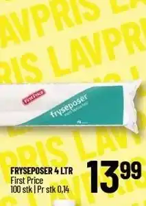 Løvbjerg FRYSEPOSER 4 LTR tilbud