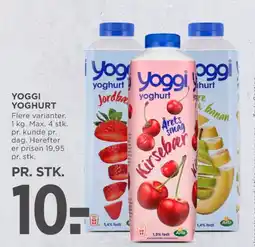 MENY Pære & Banan Yoghurt tilbud