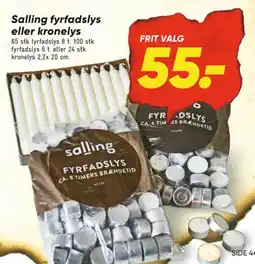 Bilka Kronelys tilbud