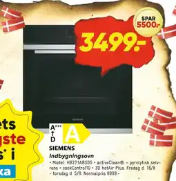 Bilka Indbygningsovn tilbud