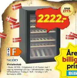 Bilka Vinkøleskab tilbud