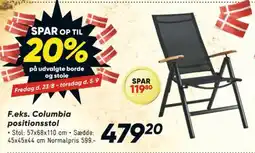 Bilka Havestol tilbud