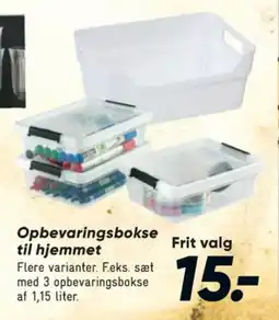 Bilka Opbevaringsboks tilbud
