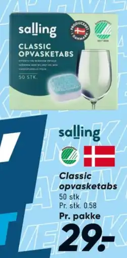 Bilka Maskinopvask-tabs tilbud