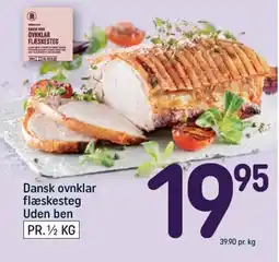 REMA 1000 Dansk ovnklar flæskesteg Uden ben tilbud