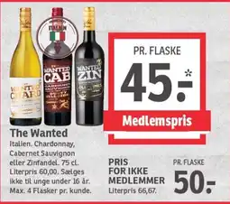 SPAR THE WANTED tilbud