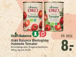 GRON BALANCE Økologiske Hakkede Tomater