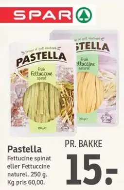 SPAR PASTELLA tilbud