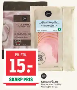 SPAR Gestus Pålæg tilbud