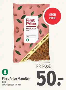SPAR First Price Mandler tilbud