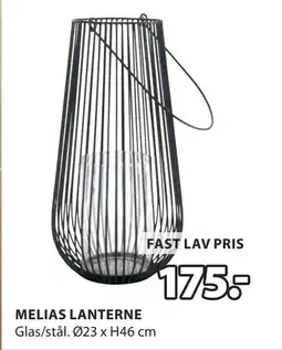JYSK MELIAS LANTERNE tilbud