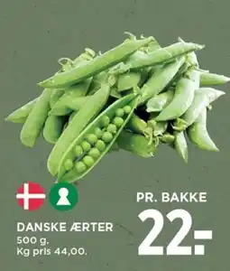 MENY Danske ærter tilbud