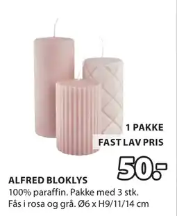JYSK ALFRED BLOKLYS tilbud