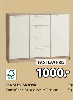 JYSK JENSLEV SKÆNK tilbud