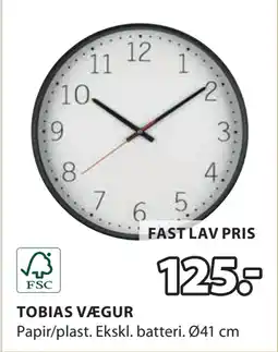 JYSK TOBIAS VÆGUR tilbud