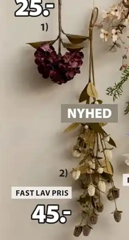 JYSK AUDUN KUNSTIG BLOMST tilbud