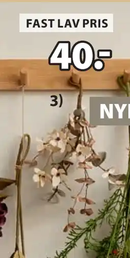 JYSK LAUST KUNSTIG BLOMST tilbud