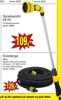 Sprøjtepistol på rør