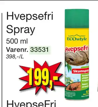 Harald Nyborg Hvepsefri Spray tilbud