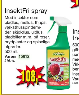Harald Nyborg InsektFri spray tilbud