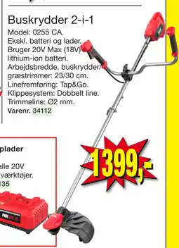 Harald Nyborg Buskrydder 2-i-1 tilbud