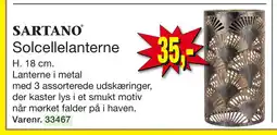 Harald Nyborg Solcellelanterne tilbud