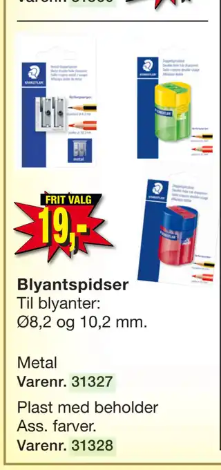 Harald Nyborg Blyantspidser tilbud