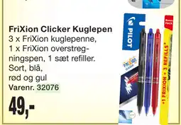 Harald Nyborg FriXion Clicker Kuglepen tilbud