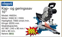 Harald Nyborg Kap- og geringssav 10’’ tilbud