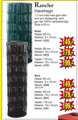 Harald Nyborg Havehegn tilbud