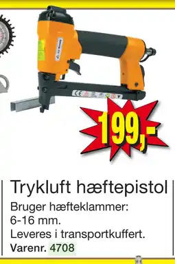 Harald Nyborg Trykluft hæftepistol tilbud