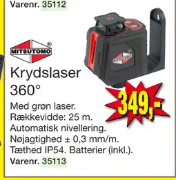Harald Nyborg Krydslaser 360° tilbud