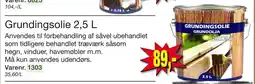 Harald Nyborg Grundingsolie 2,5 L tilbud