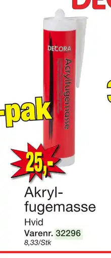 Harald Nyborg Akrylfugemasse tilbud