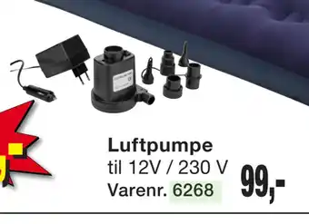 Harald Nyborg Luftpumpe til 12V / 230 V tilbud