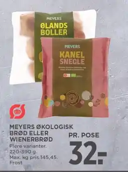 MENY MEYERS Økologisk Brød eller Wienerbrød tilbud