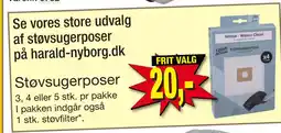 Harald Nyborg Støvsugerposer tilbud