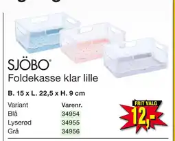 Harald Nyborg Foldekasse klar lille tilbud