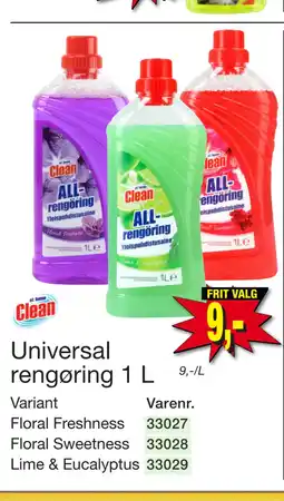 Harald Nyborg Universal rengøring 1 L tilbud