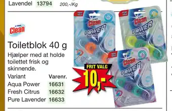 Harald Nyborg Toiletblok 40 g tilbud