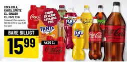 Løvbjerg COCA COLA, FANTA, SPRITE EL. SQUASH EL. FUZE TEA tilbud