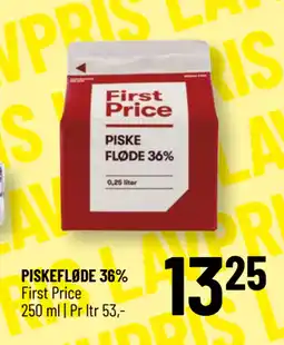 Løvbjerg PISKEFLØDE 36% tilbud