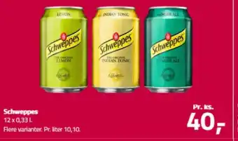 Fleggaard Schweppes tilbud