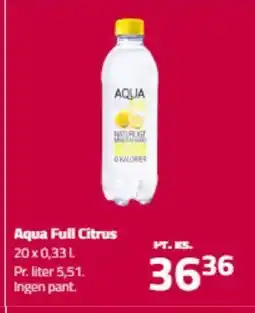 Fleggaard Aqua Full Citrus tilbud