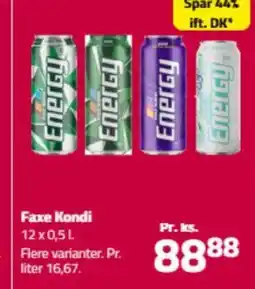 Fleggaard Faxe Kondi tilbud