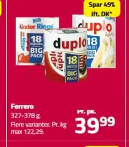Fleggaard Ferrero tilbud