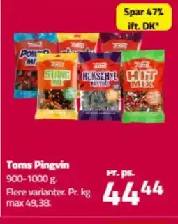 Fleggaard Toms Pingvin tilbud