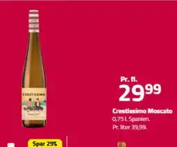 Fleggaard Crestissimo Moscato tilbud