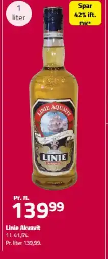 Fleggaard Linie Akvavit tilbud